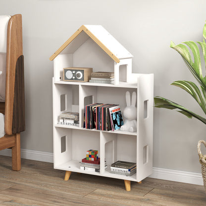 Meuble de rangement pour jouets et livres 3 tablettes