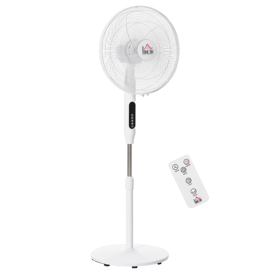 Ventilateur sur pied avec télécommande et minuterie