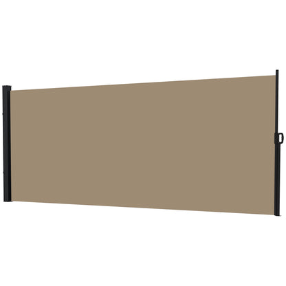 Auvent rétractable latéral 4m x 1,8m pour terrasse