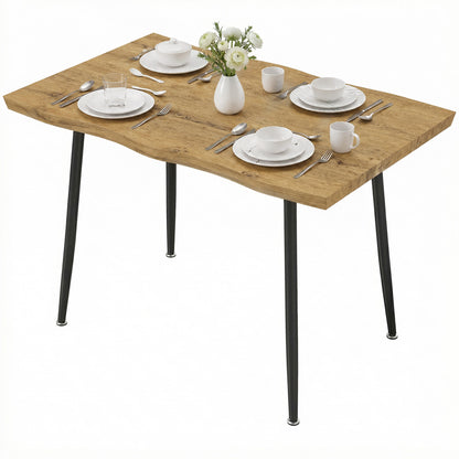 Table à manger style nordique 110 x 70 cm