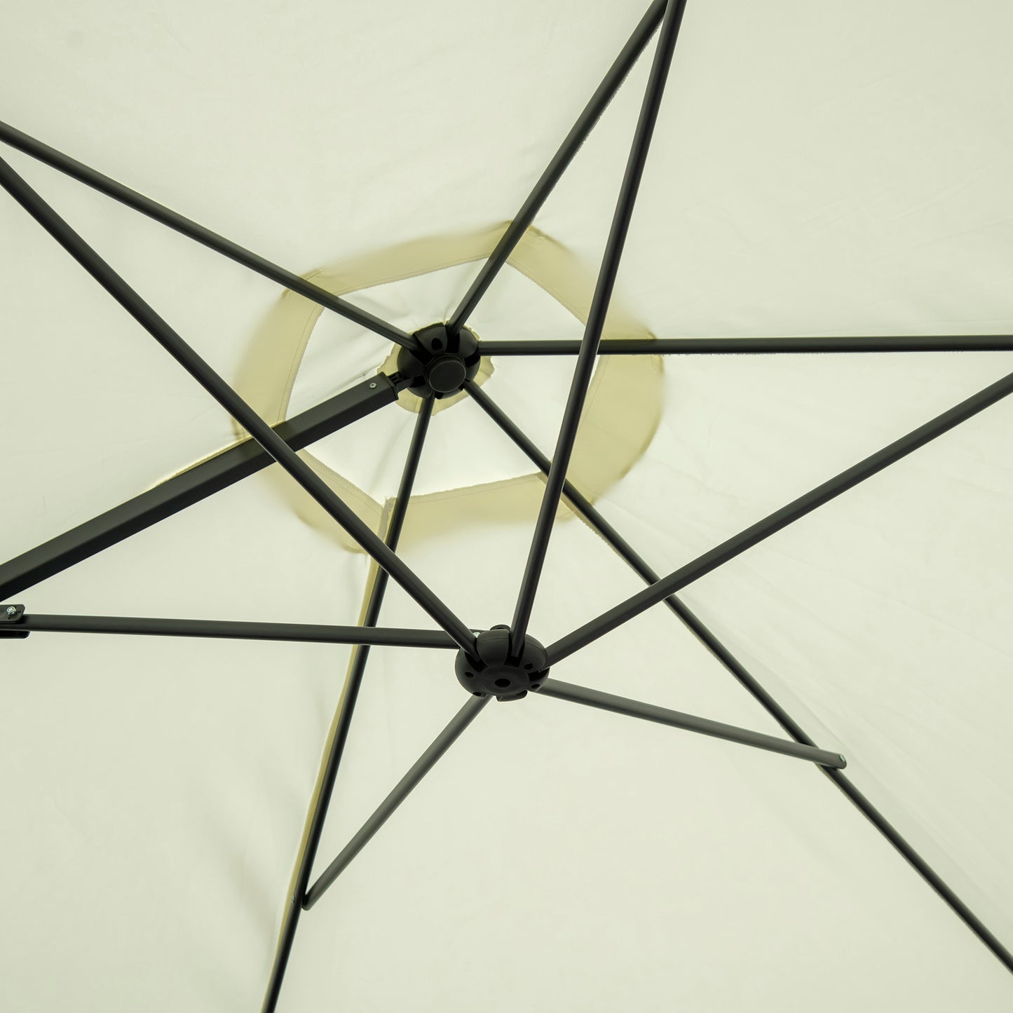 Parasol déporté cantilever 8,5 pieds avec base