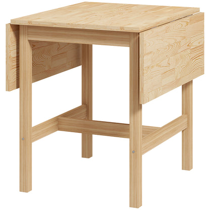 Table à manger pliante en pin massif