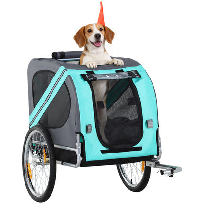 Remorque vélo pour chien avec 3 entrées