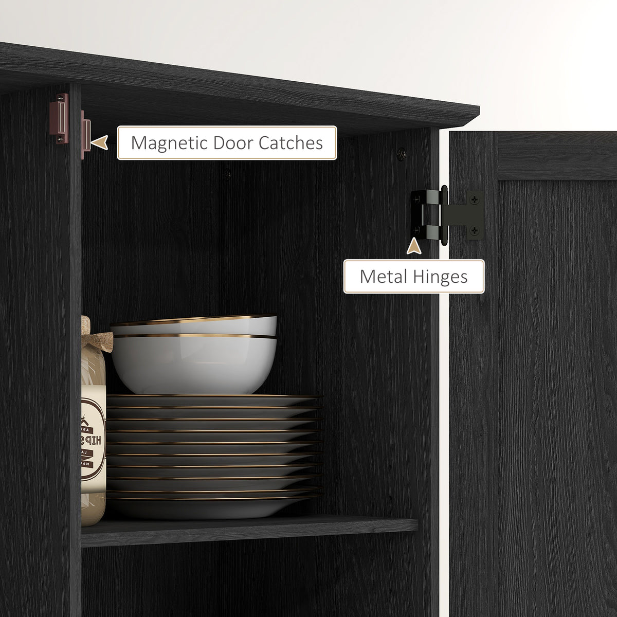 Armoire de cuisine haute 177 cm