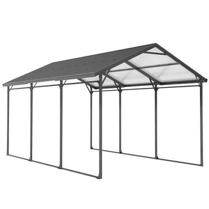 Carport métallique 3 x 4.5 m armature renforcée