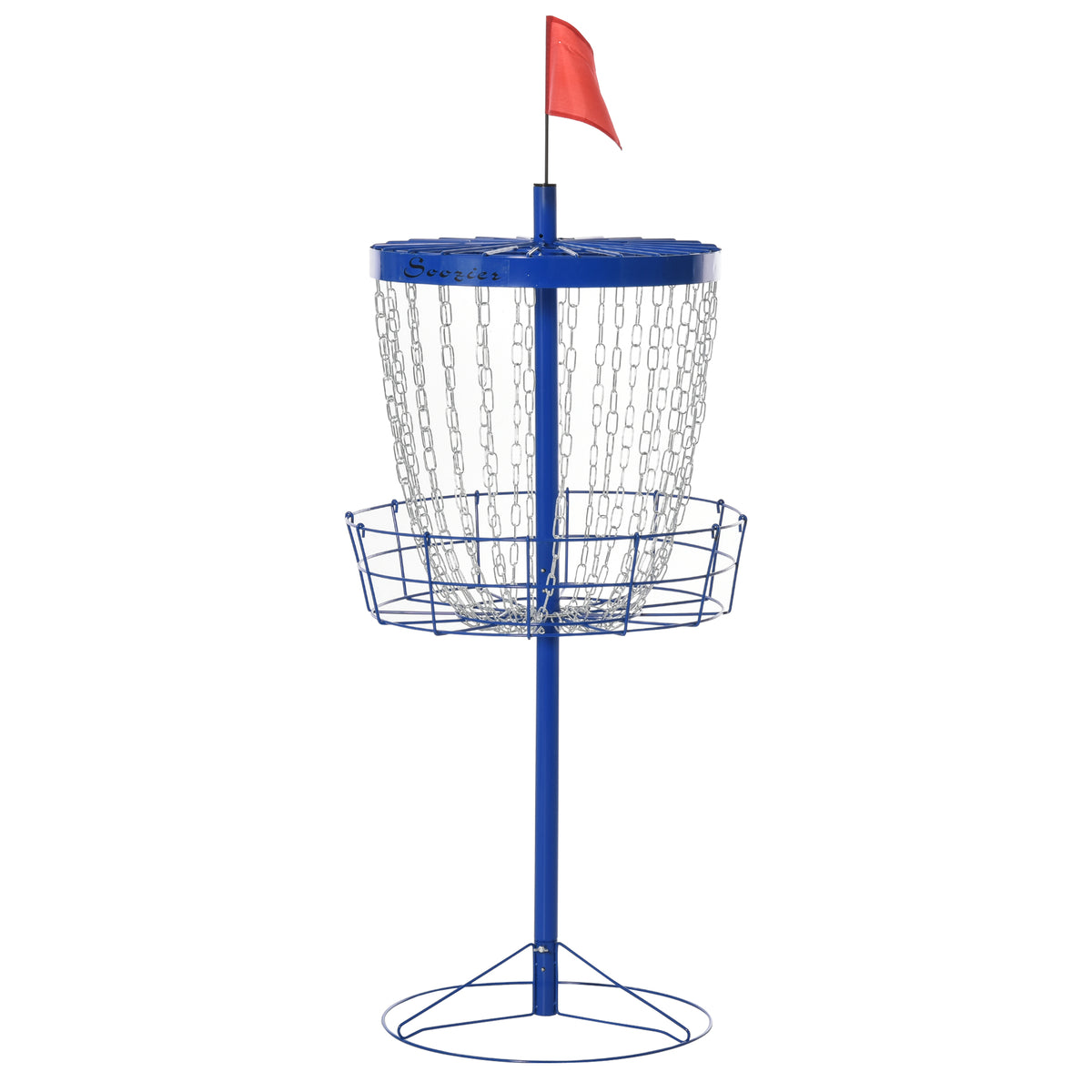 Panier de disc golf portable 24 chaînes avec sac