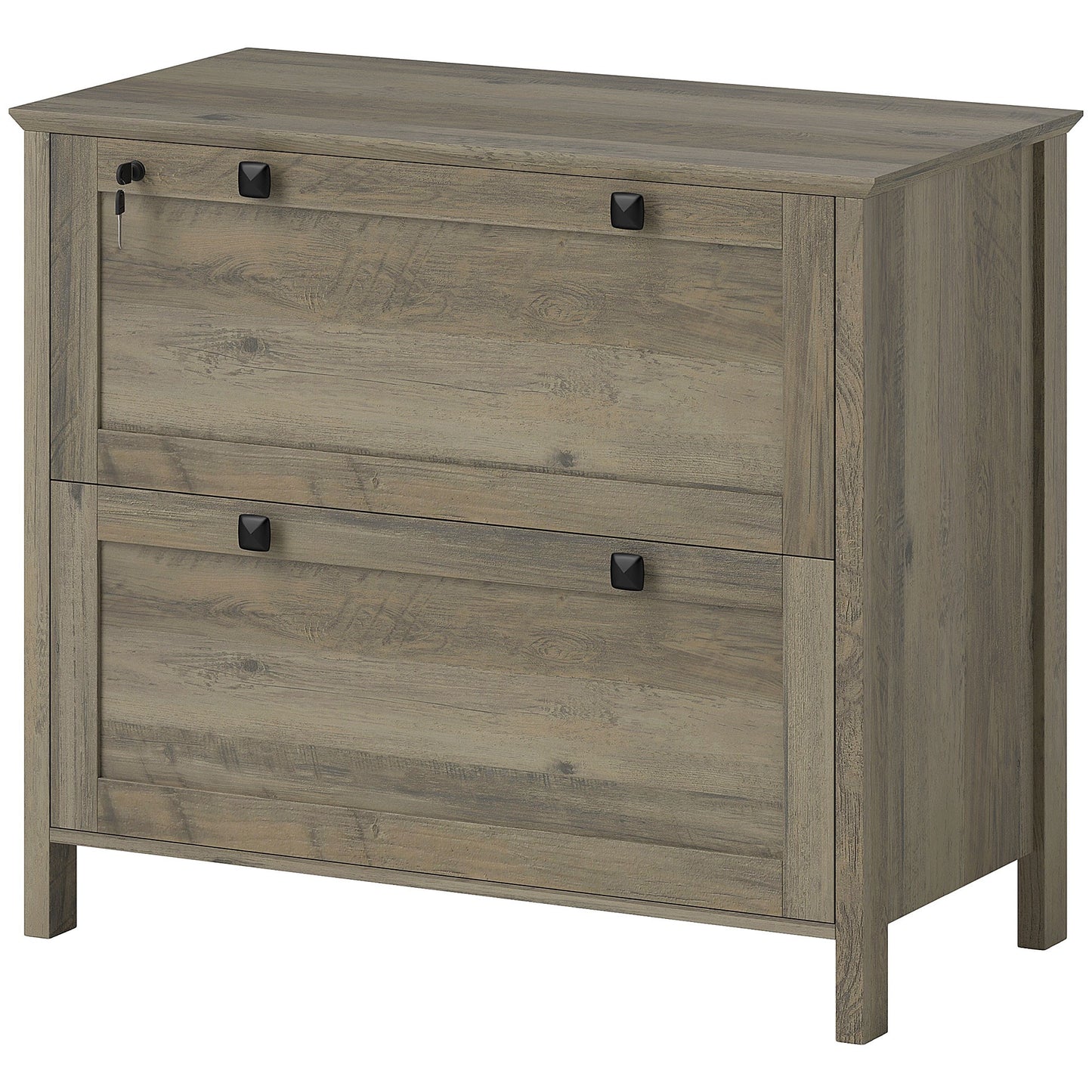 Classeur 2 tiroirs verrouillable avec barre ajustable