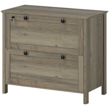 Classeur 2 tiroirs verrouillable avec barre ajustable