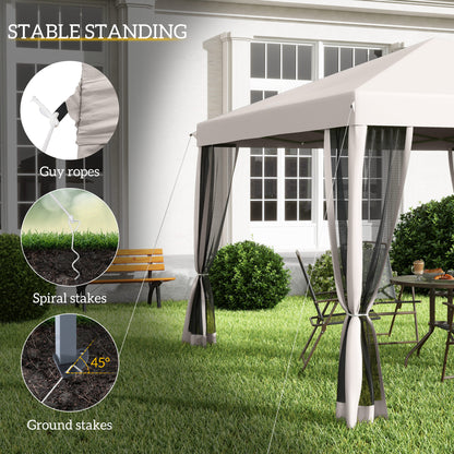 Tente pliable 10x10 pieds avec parois maillées