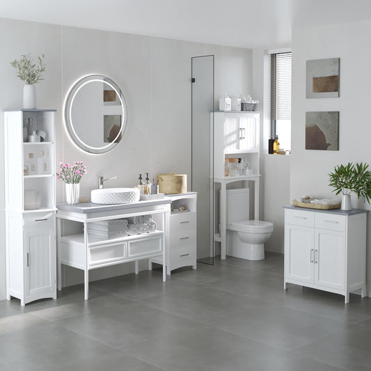 Armoire de salle de bain étroite 3 tiroirs