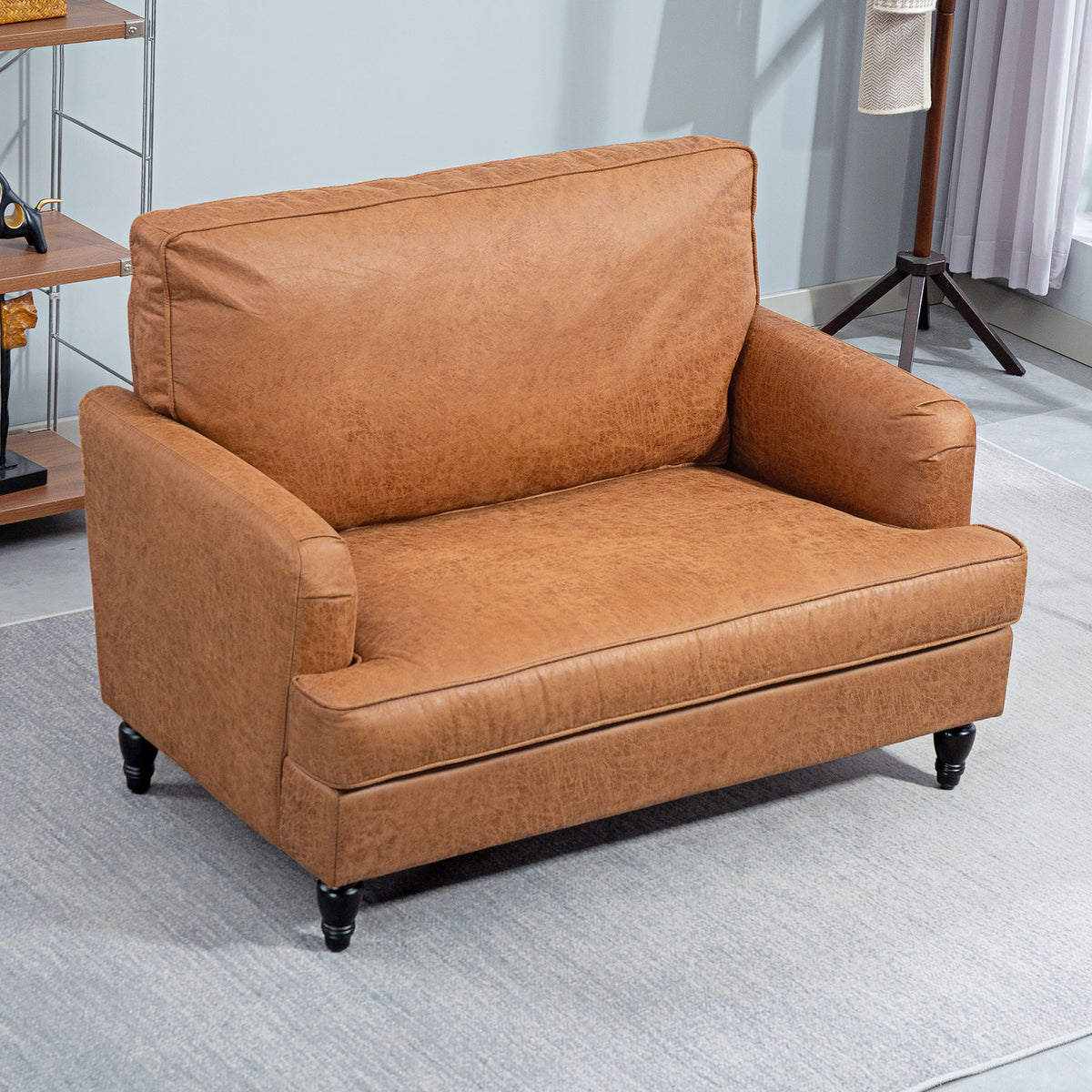 Fauteuil d'appoint moderne en tissu
