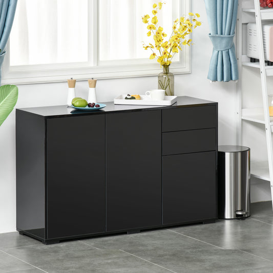 Buffet de cuisine moderne avec rangement