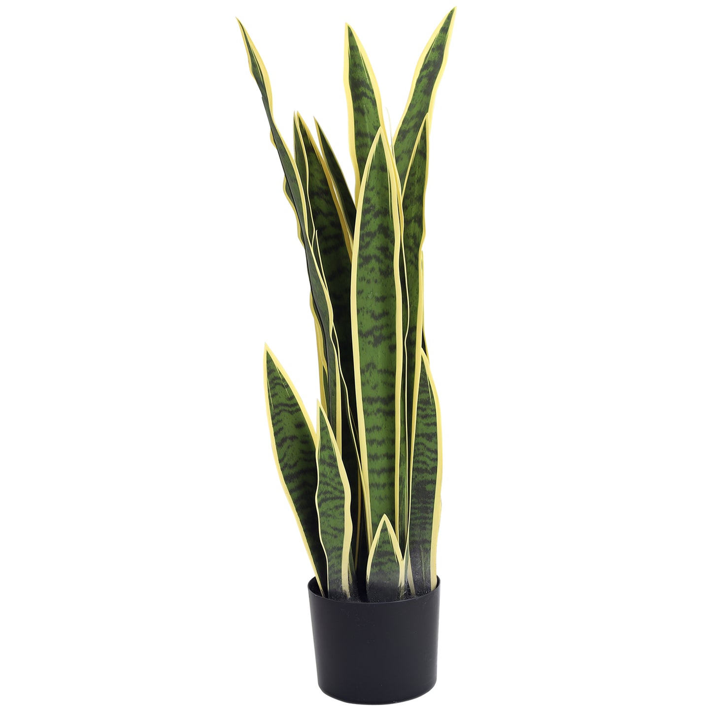Plante artificielle Sansevieria 21 feuilles 76 cm