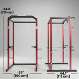 Cage de musculation multifonction avec barre de traction