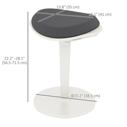 Tabouret de bureau debout ergonomique inclinable
