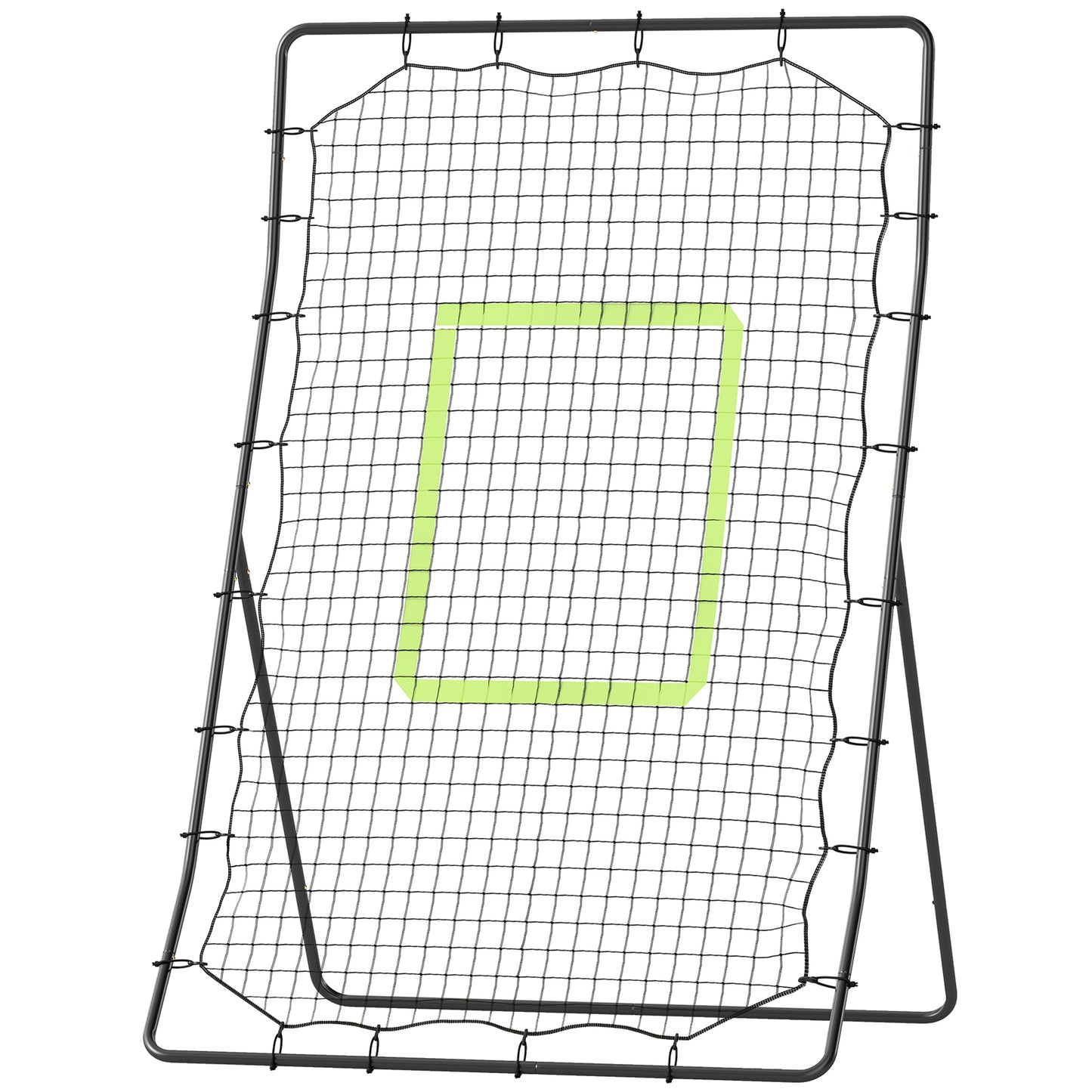 Filet rebondissant d'entraînement baseball avec zone de frappe