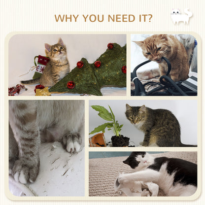 Ensemble mural de jeux pour chat avec griffoir — Lot de 4