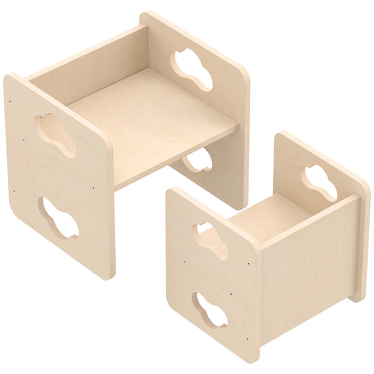 Ensemble table et chaise Montessori pour tout-petit