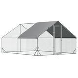 Enclos pour poules extérieur avec toit 3,0 x 4,0 x 2,0 m