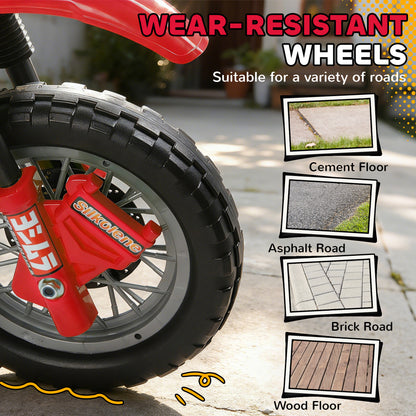 Moto électrique enfant 6V avec roues stabilisatrices