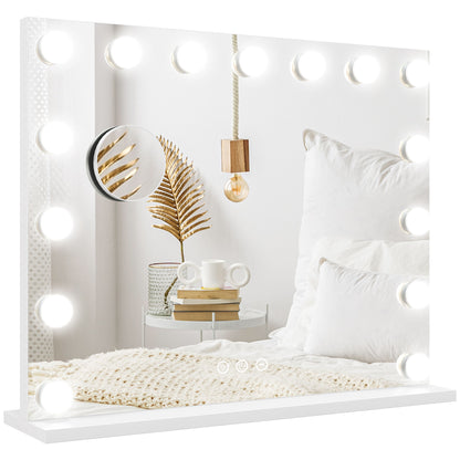 Miroir de maquillage Hollywood DEL 3 modes d'éclairage