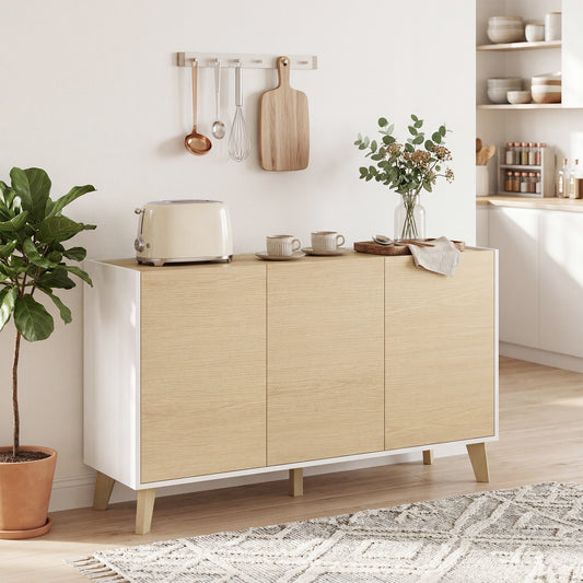 Buffet de cuisine style nordique moderne