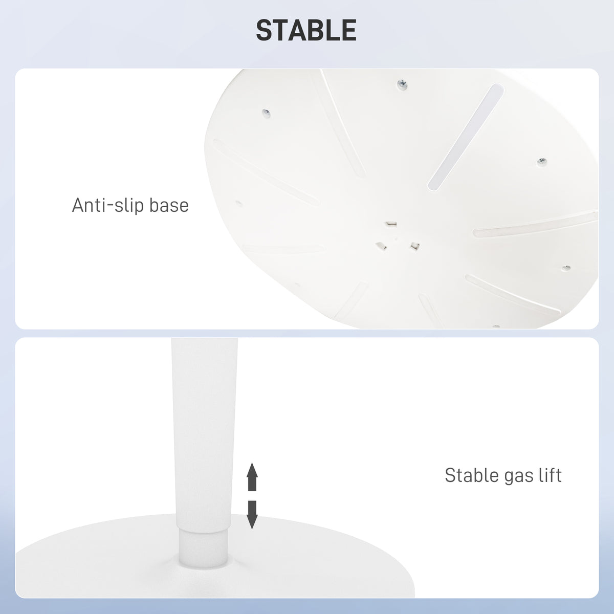 Tabouret de bureau debout ergonomique inclinable