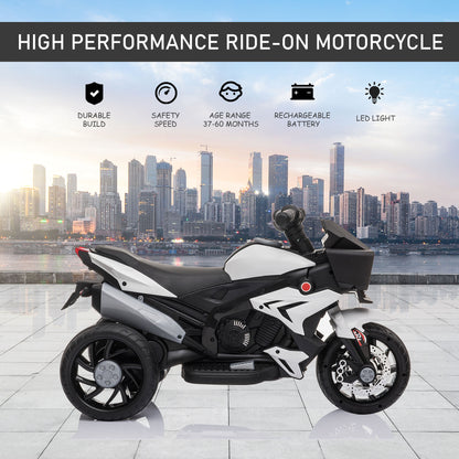 Moto électrique pour enfants 6V avec pédales musique phares