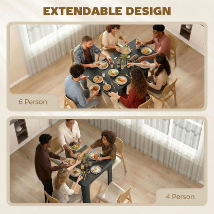 Table à manger extensible pour petits espaces