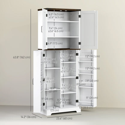 Armoire de cuisine haute avec clayettes ajustables