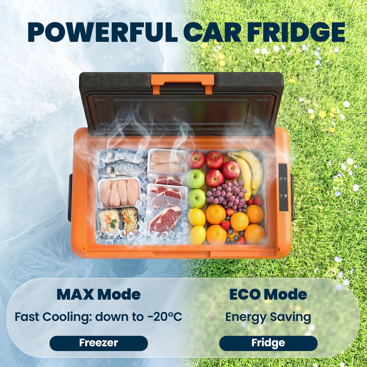Glacière portable pour voiture 30 litres