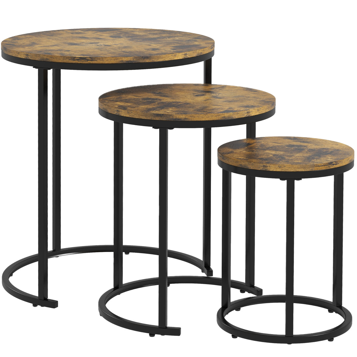Tables gigognes modernes — Lot de 3