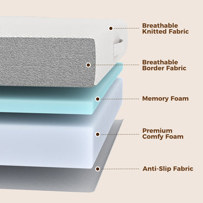 Matelas pliable en mousse mémoire