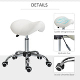 Tabouret selle ergonomique à roulettes réglable