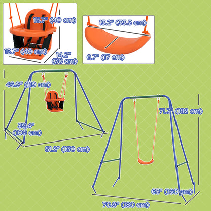 Balançoire pour enfants de plein air