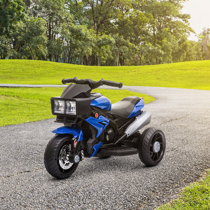 Moto électrique pour enfants 6V avec pédales musique phares