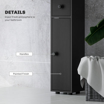 Armoire de salle de bain haute autoportante