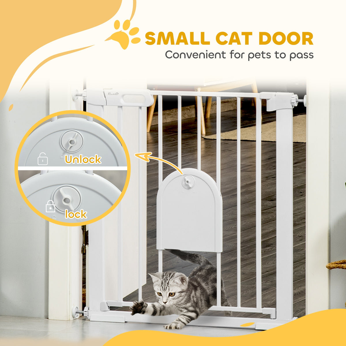 Barrière de sécurité pour animaux extra large réglable
