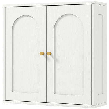 Armoire de toilette murale moderne à deux portes arquées
