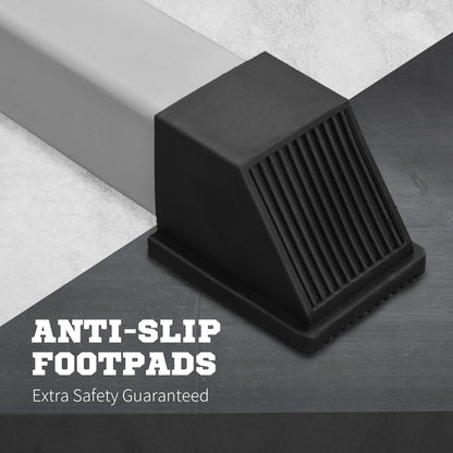 Support à squat ajustable robustesse acier — Lot de 2