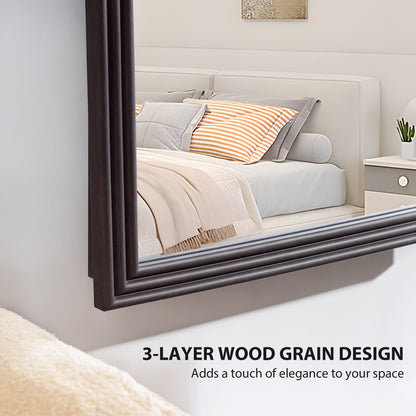 Miroir pleine longueur arqué sur pied 163 cm