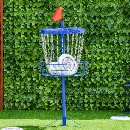Panier de disc golf portable 24 chaînes avec sac