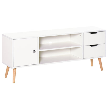 Meuble TV style scandinave pour téléviseurs de 127 cm max
