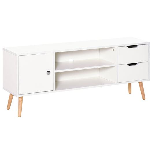 Meuble TV style scandinave pour téléviseurs de 127 cm max