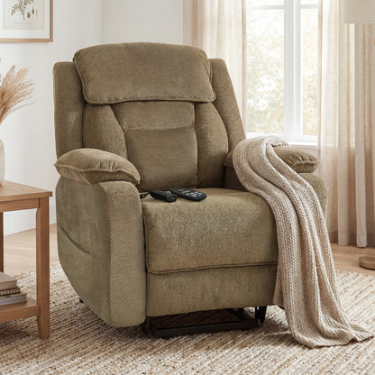 Fauteuil releveur électrique massant à 2 positions mémoire