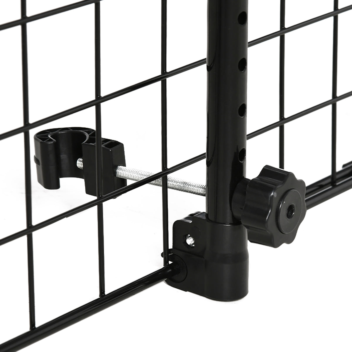 Barrière de voiture ajustable pour chien — métal