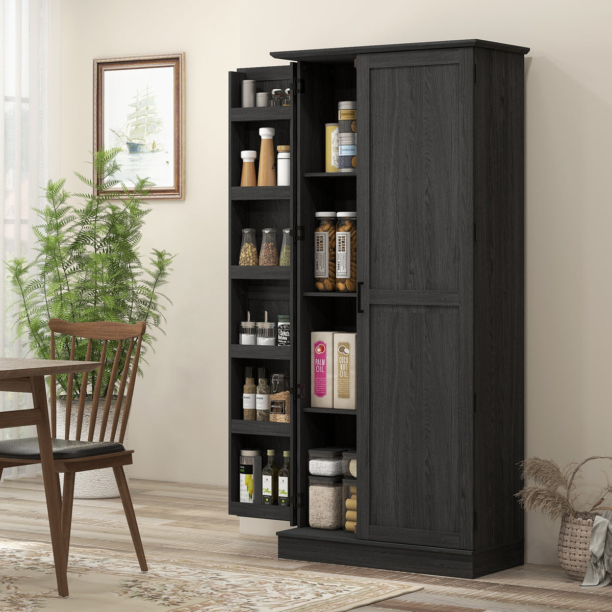 Armoire de cuisine haute 177 cm