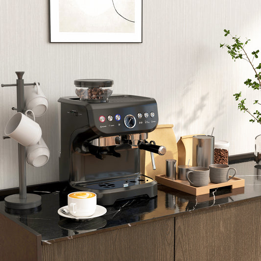 Machine à espresso 15 bars avec mousseur de lait