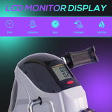 Vélo pédales compact avec écran LCD