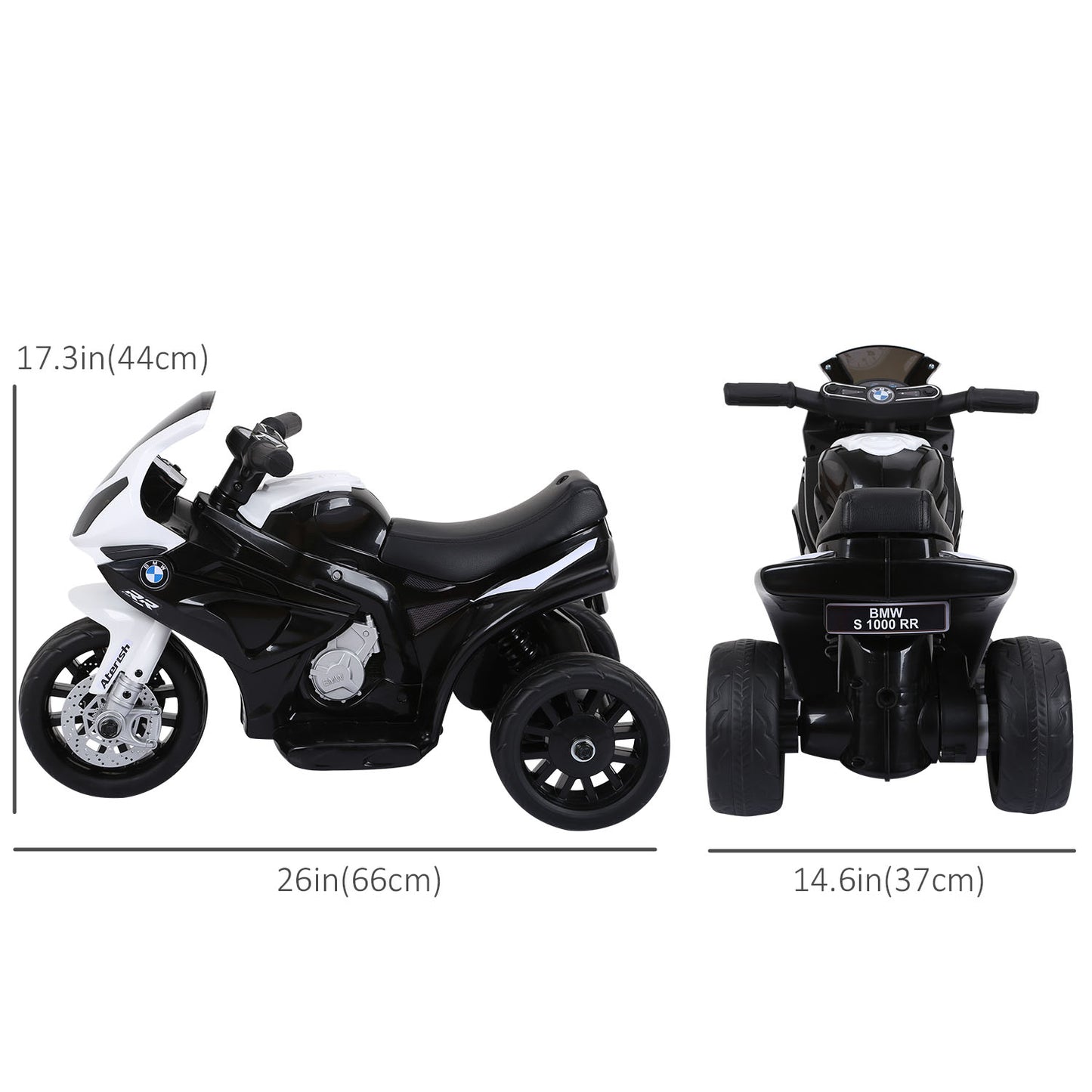 Moto électrique BMW S1000RR pour tout-petits 18-36 mois